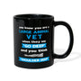 Large Animal Vet - "Go deep" and you think "Shoulder deep" Full Color Mug-Full Color Mug | BestSub B11Q-I love Veterinary