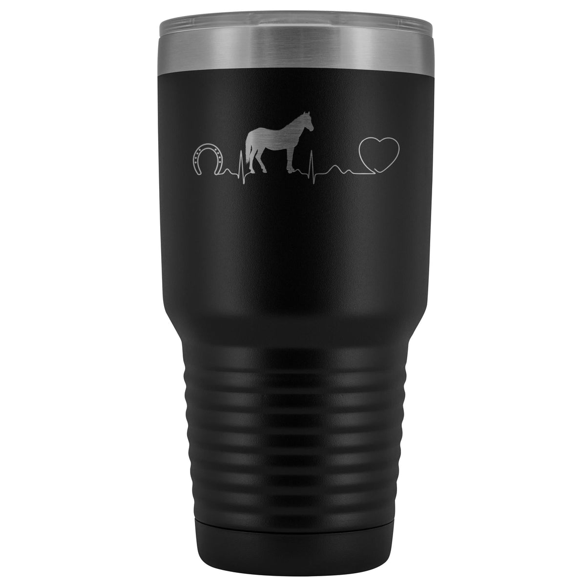 Large Animal Vet- Horse pulse 30oz Vacuum Tumbler-Tumblers-I love Veterinary