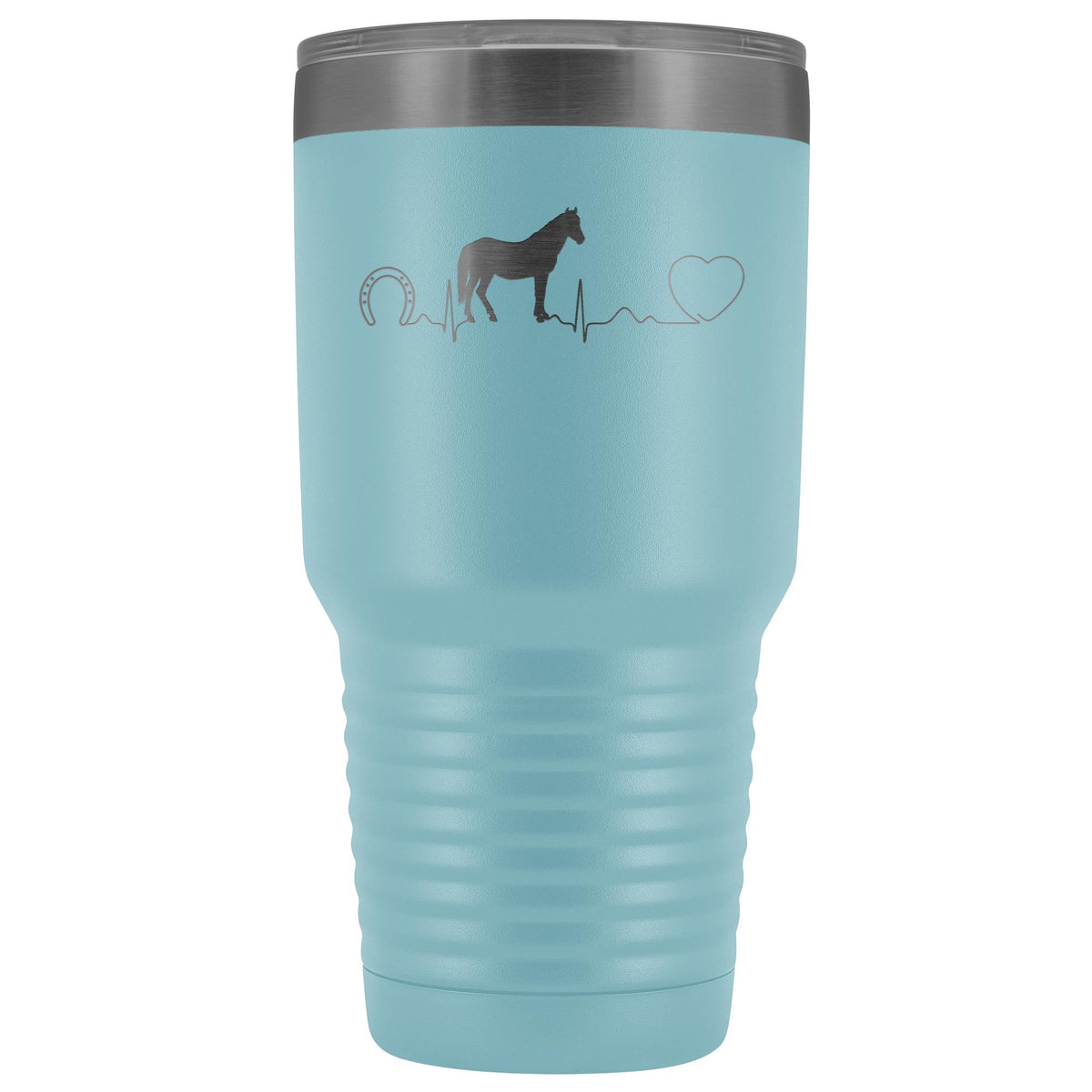 Large Animal Vet- Horse pulse 30oz Vacuum Tumbler-Tumblers-I love Veterinary