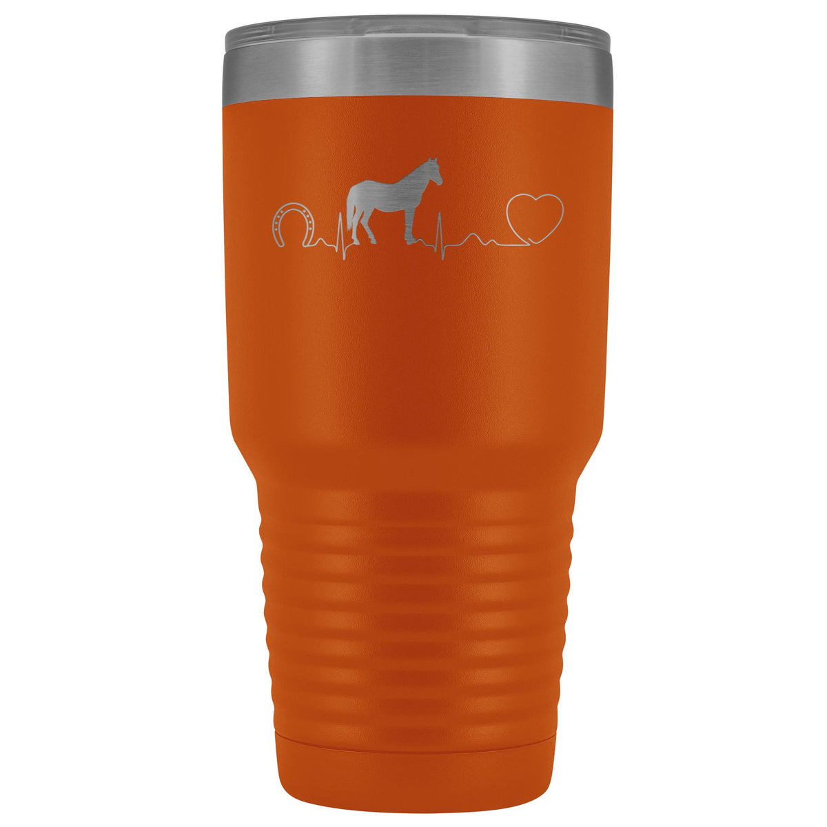 Large Animal Vet- Horse pulse 30oz Vacuum Tumbler-Tumblers-I love Veterinary