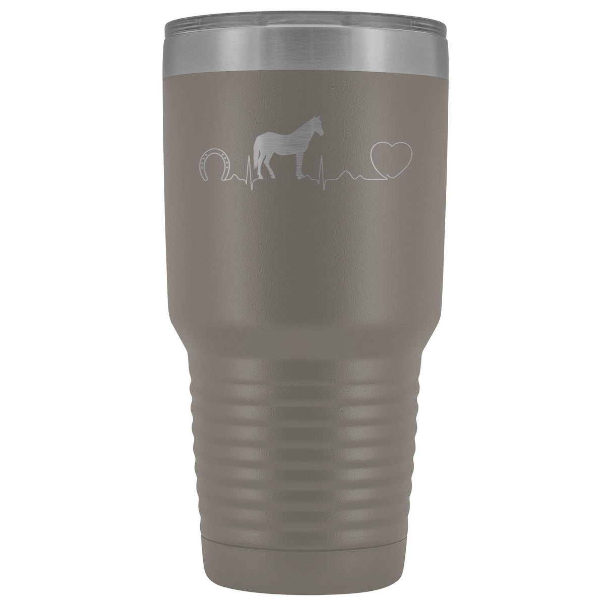 Large Animal Vet- Horse pulse 30oz Vacuum Tumbler-Tumblers-I love Veterinary