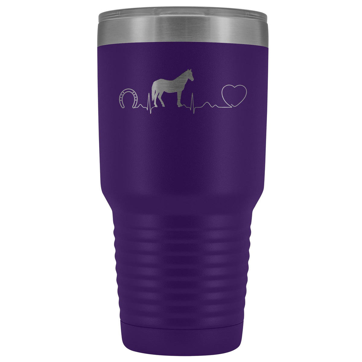Large Animal Vet- Horse pulse 30oz Vacuum Tumbler-Tumblers-I love Veterinary