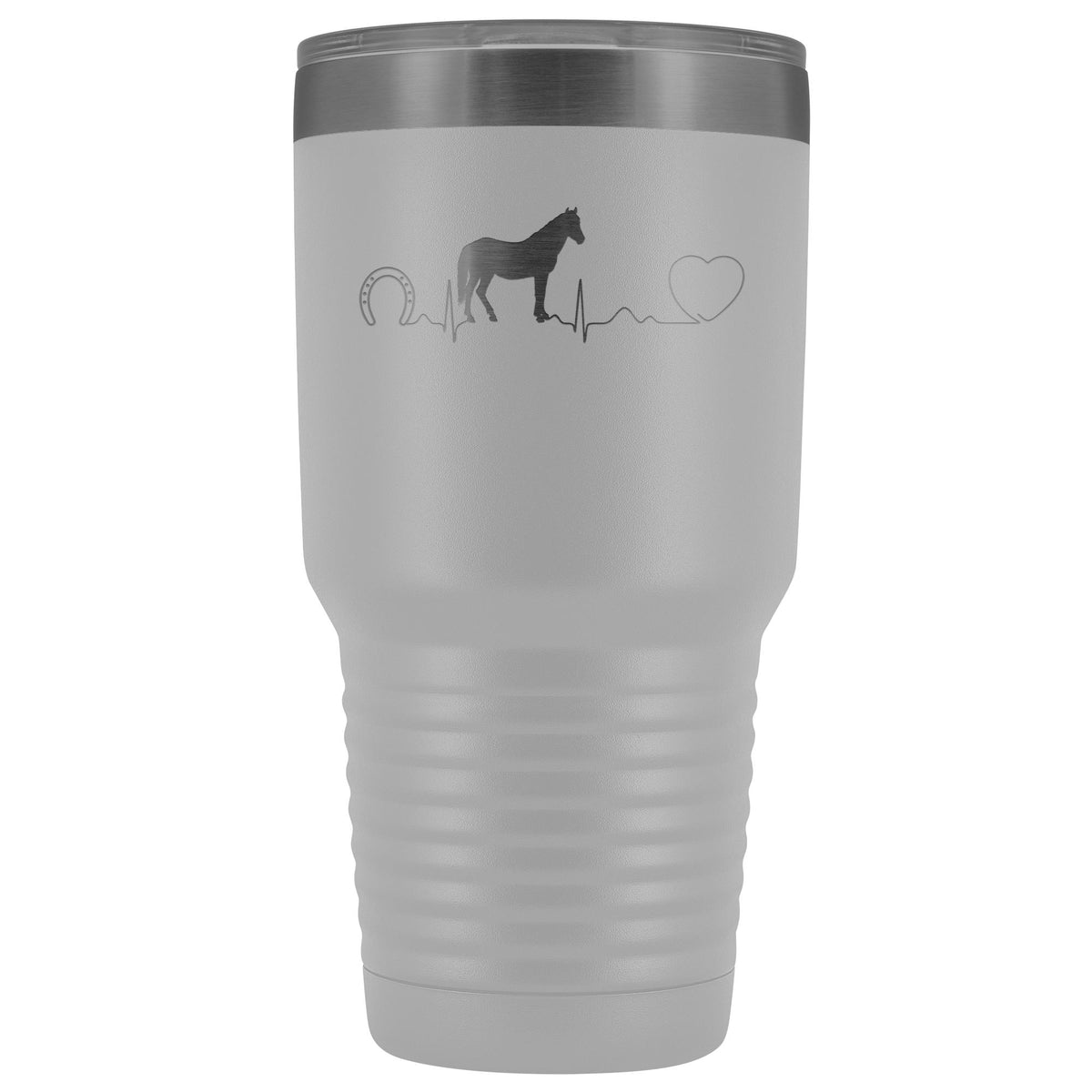 Large Animal Vet- Horse pulse 30oz Vacuum Tumbler-Tumblers-I love Veterinary