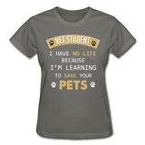Learning to save your pets Gildan Ultra Cotton Ladies T-Shirt-Ultra Cotton Ladies T-Shirt | Gildan G200L-I love Veterinary
