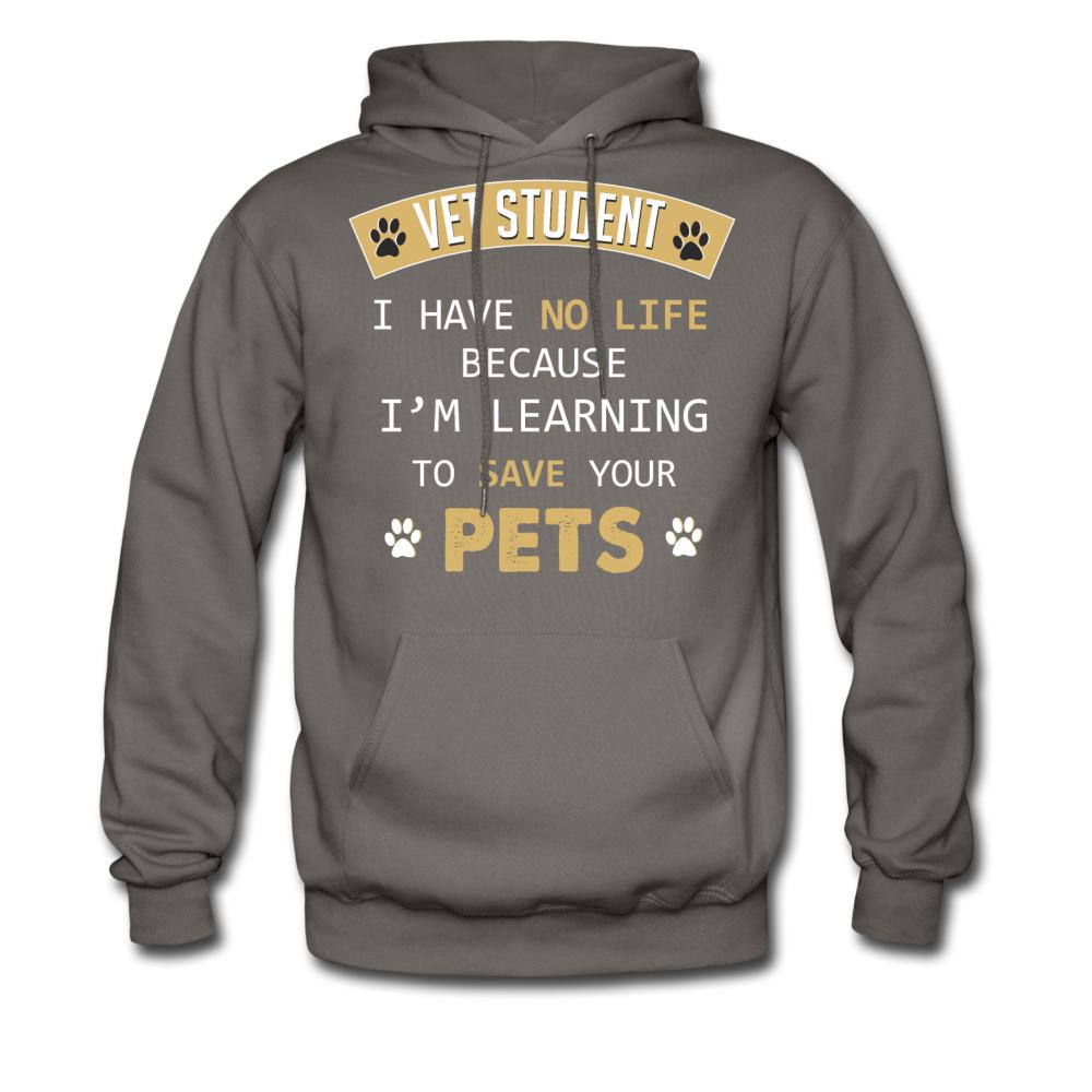 Learning to save your pets Unisex Hoodie-Men's Hoodie | Hanes P170-I love Veterinary