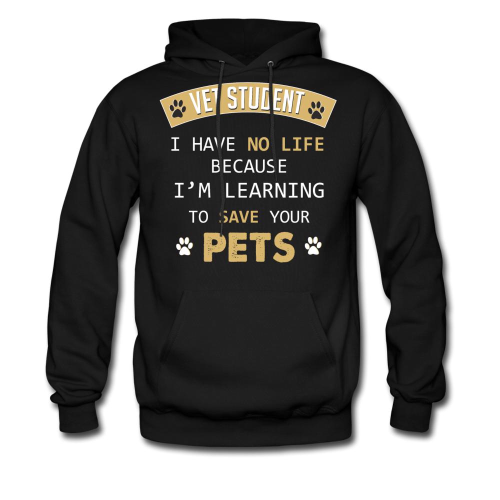 Learning to save your pets Unisex Hoodie-Men's Hoodie | Hanes P170-I love Veterinary