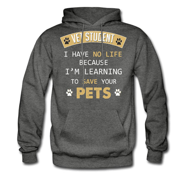 Learning to save your pets Unisex Hoodie-Men's Hoodie | Hanes P170-I love Veterinary
