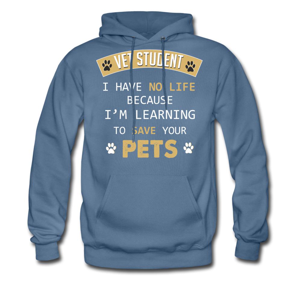 Learning to save your pets Unisex Hoodie-Men's Hoodie | Hanes P170-I love Veterinary