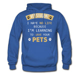 Learning to save your pets Unisex Hoodie-Men's Hoodie | Hanes P170-I love Veterinary