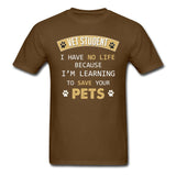 Learning to save your pets Unisex T-shirt-Unisex Classic T-Shirt | Fruit of the Loom 3930-I love Veterinary