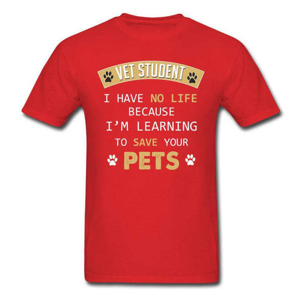 Learning to save your pets Unisex T-shirt-Unisex Classic T-Shirt | Fruit of the Loom 3930-I love Veterinary