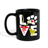 Love Dog Full Color Mug-Full Color Mug | BestSub B11Q-I love Veterinary