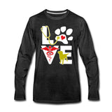 Love dog Unisex Premium Long Sleeve T-Shirt-Men's Premium Long Sleeve T-Shirt | Spreadshirt 875-I love Veterinary