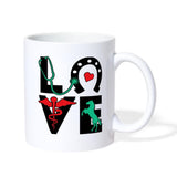 Love Equine Veterinary Coffee or Tea Mug-Coffee/Tea Mug | BestSub B101AA-I love Veterinary