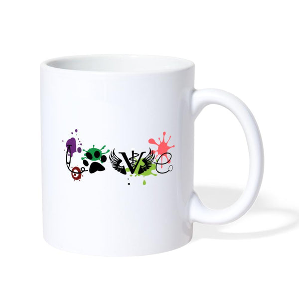LOVE Veterinary Medicine White Coffee or Tea Mug-Coffee/Tea Mug | BestSub B101AA-I love Veterinary