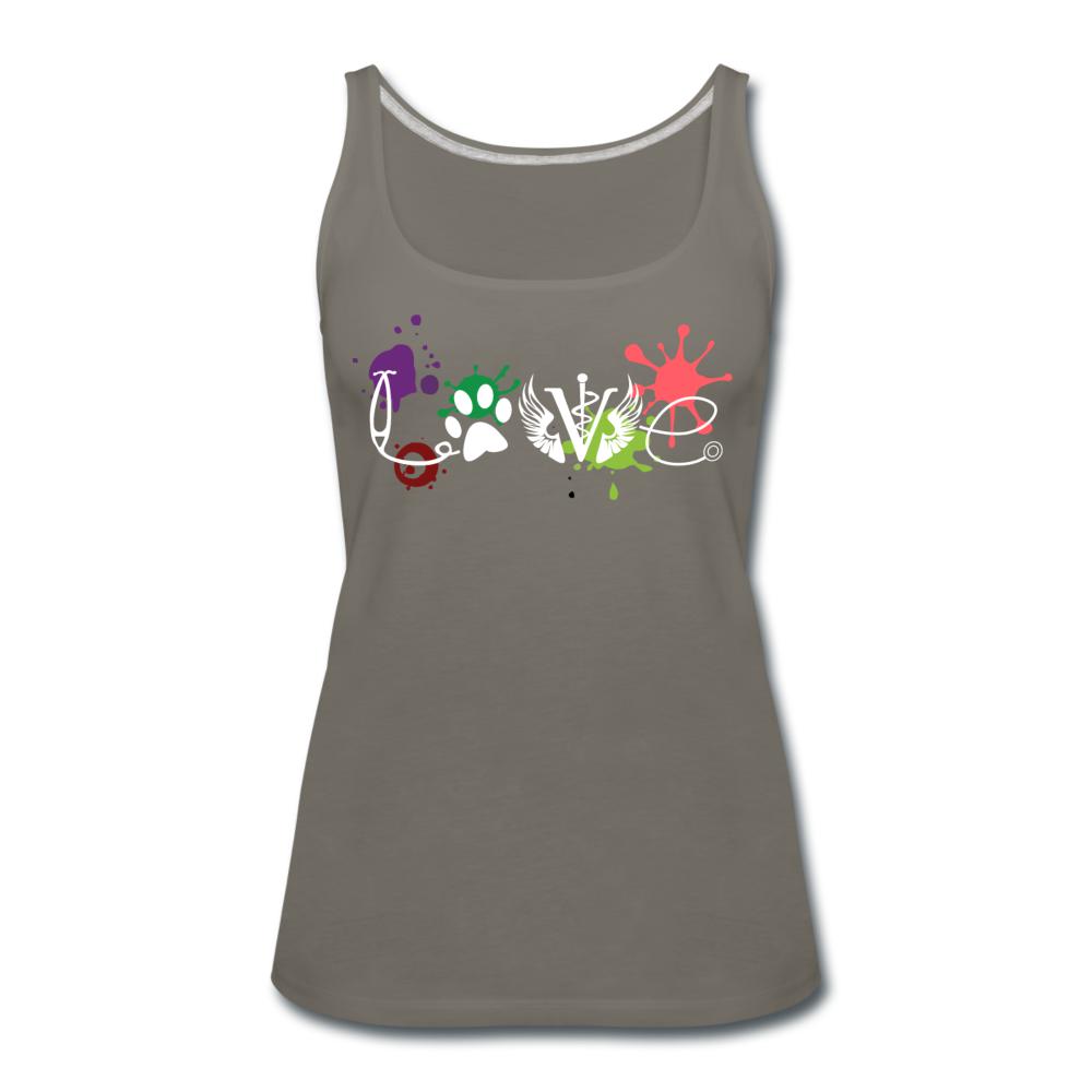 LOVE Veterinary Medicine Women's Tank Top-Women’s Premium Tank Top | Spreadshirt 917-I love Veterinary