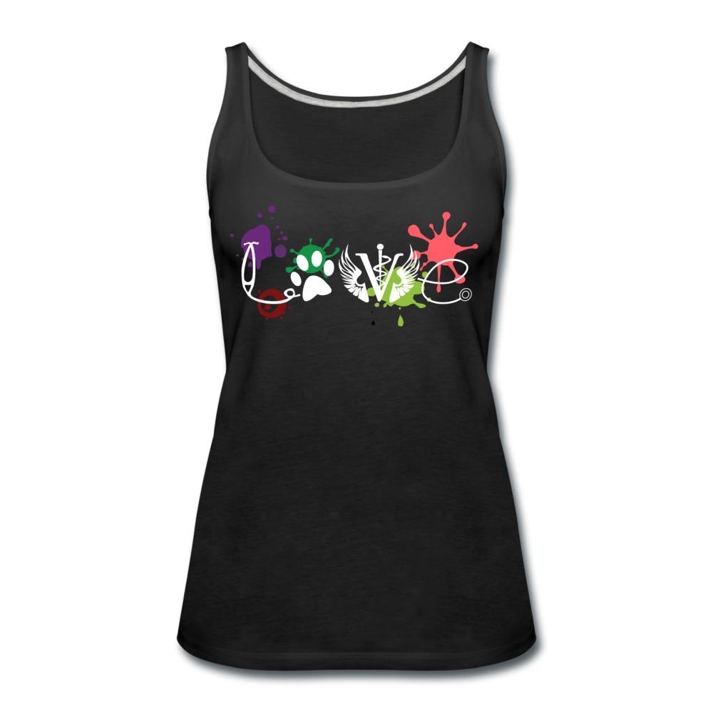 LOVE Veterinary Medicine Women's Tank Top-Women’s Premium Tank Top | Spreadshirt 917-I love Veterinary
