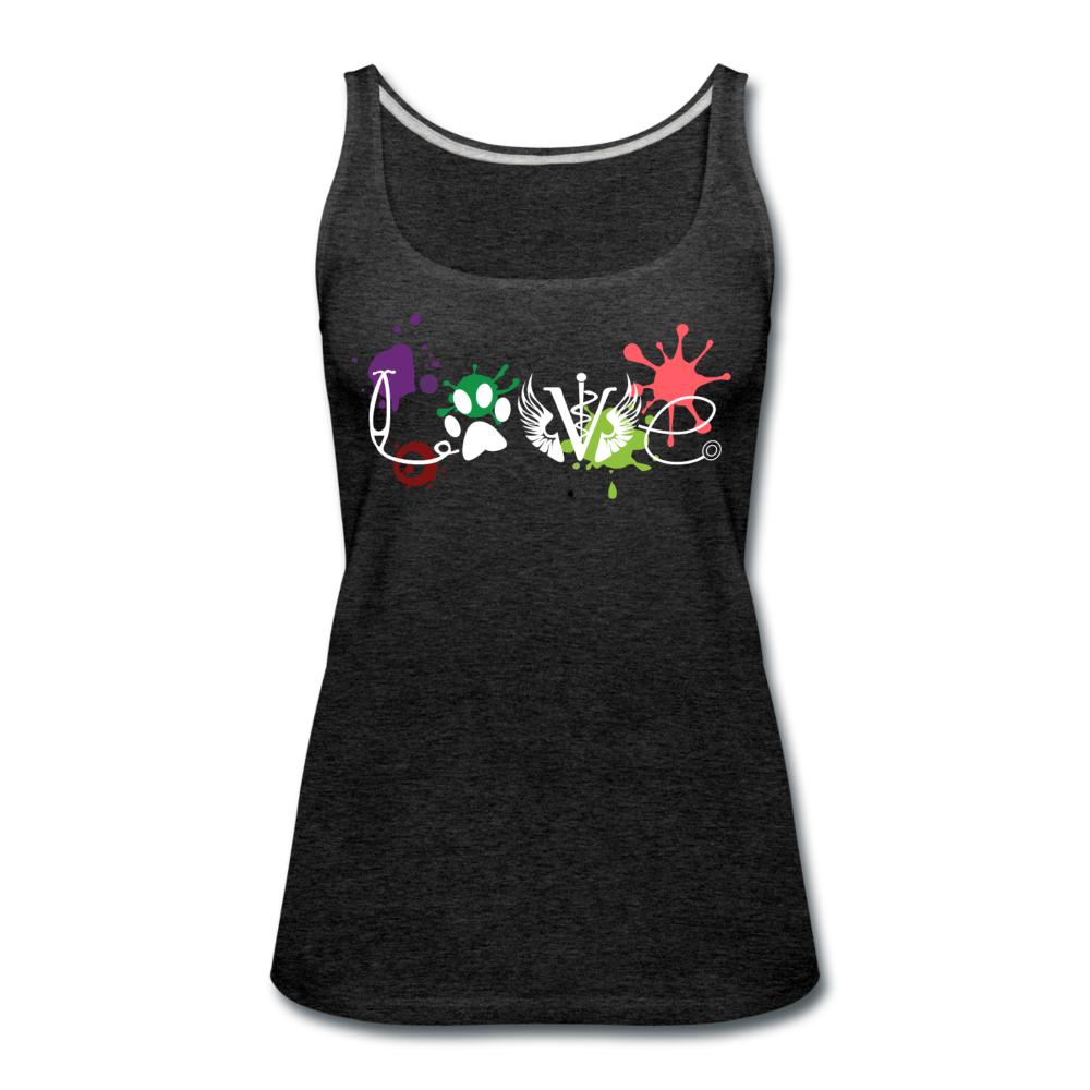 LOVE Veterinary Medicine Women's Tank Top-Women’s Premium Tank Top | Spreadshirt 917-I love Veterinary