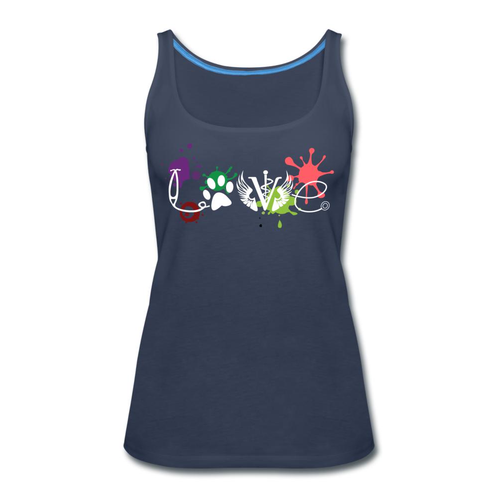 LOVE Veterinary Medicine Women's Tank Top-Women’s Premium Tank Top | Spreadshirt 917-I love Veterinary