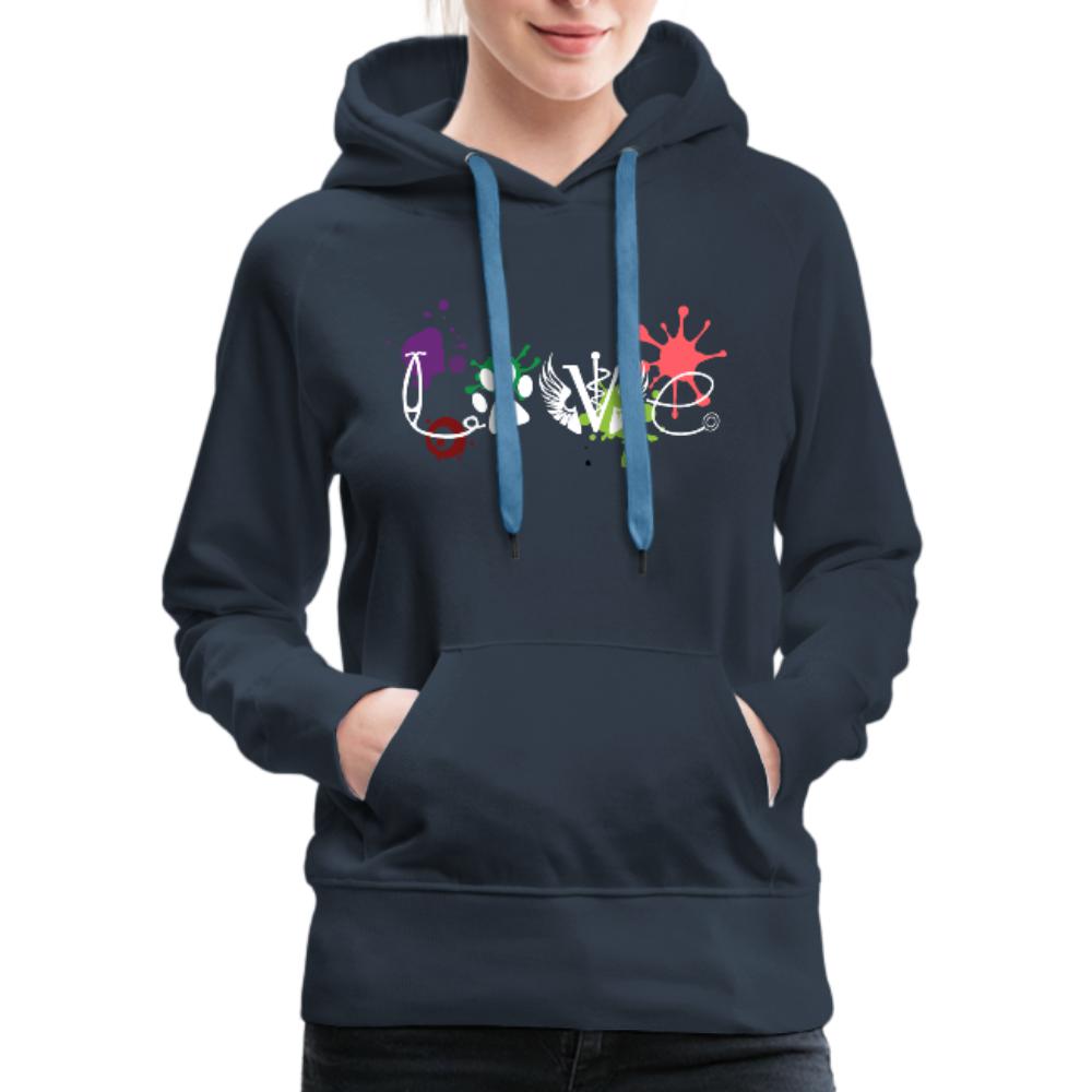 Love Veterinary Women’s Premium Hoodie-Women’s Premium Hoodie | Spreadshirt 444-I love Veterinary