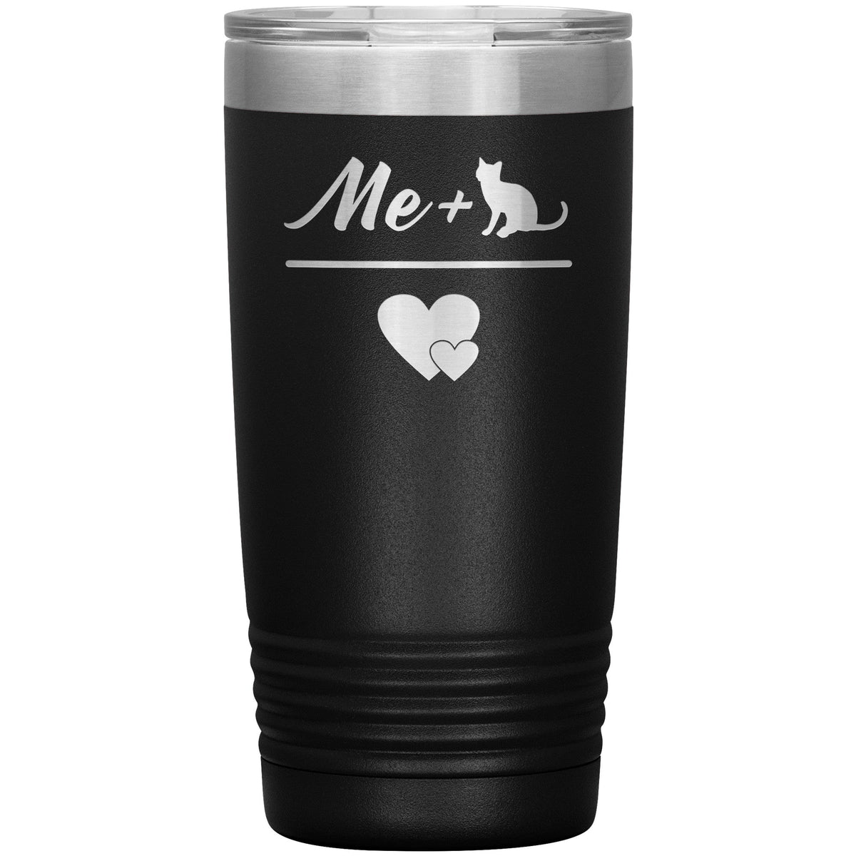 Me + Cat 20oz Vacuum Tumbler-Tumblers-I love Veterinary