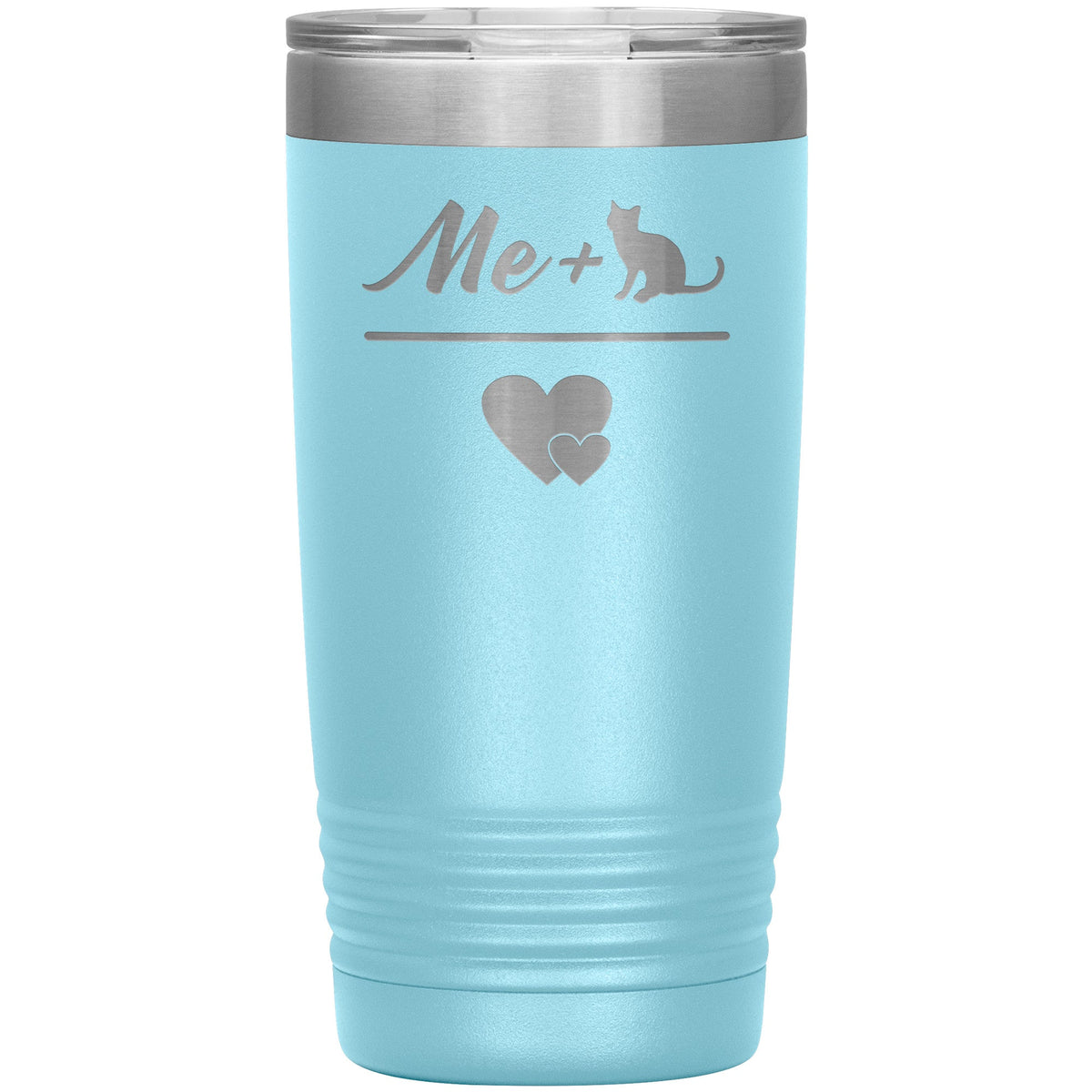 Me + Cat 20oz Vacuum Tumbler-Tumblers-I love Veterinary