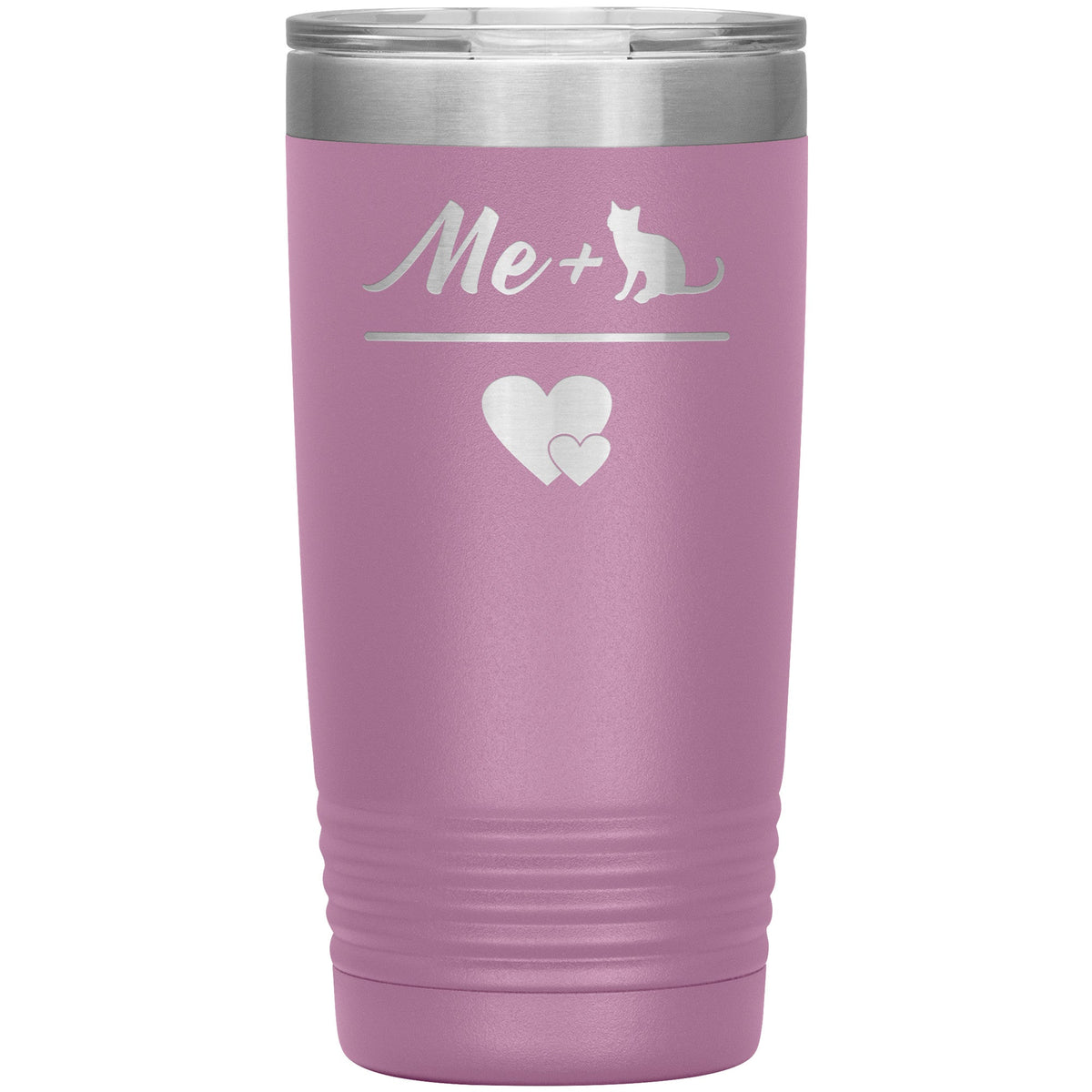 Me + Cat 20oz Vacuum Tumbler-Tumblers-I love Veterinary