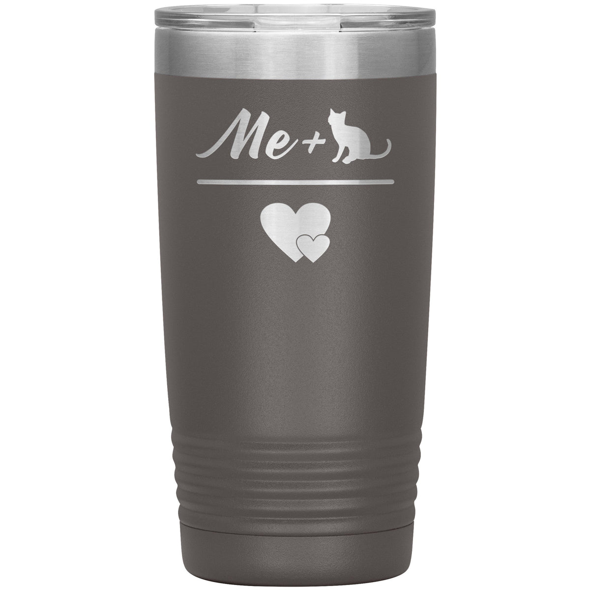 Me + Cat 20oz Vacuum Tumbler-Tumblers-I love Veterinary