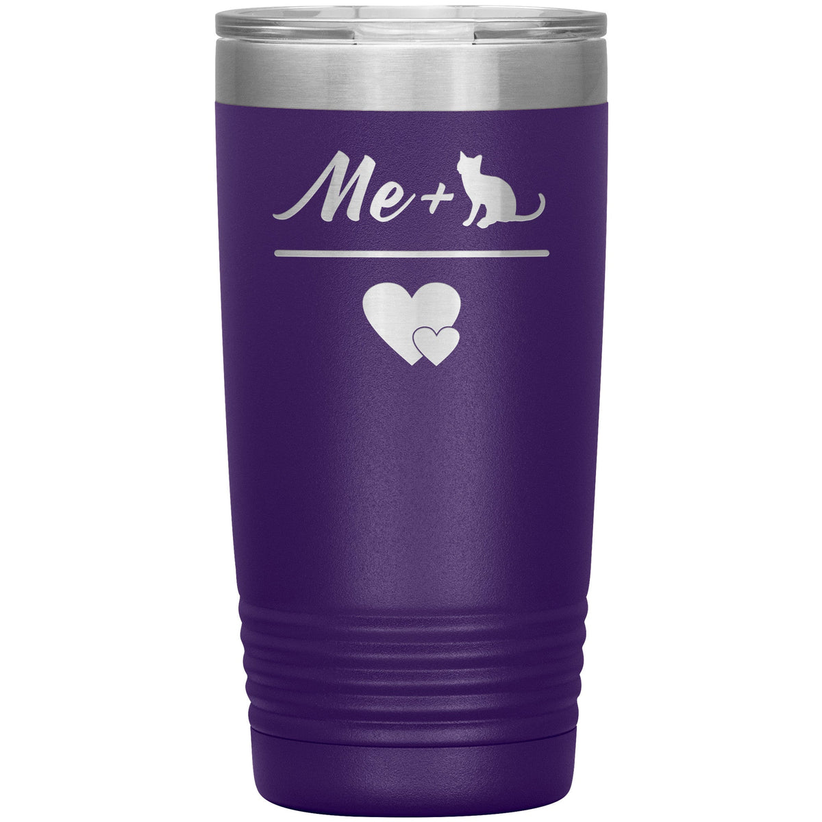 Me + Cat 20oz Vacuum Tumbler-Tumblers-I love Veterinary