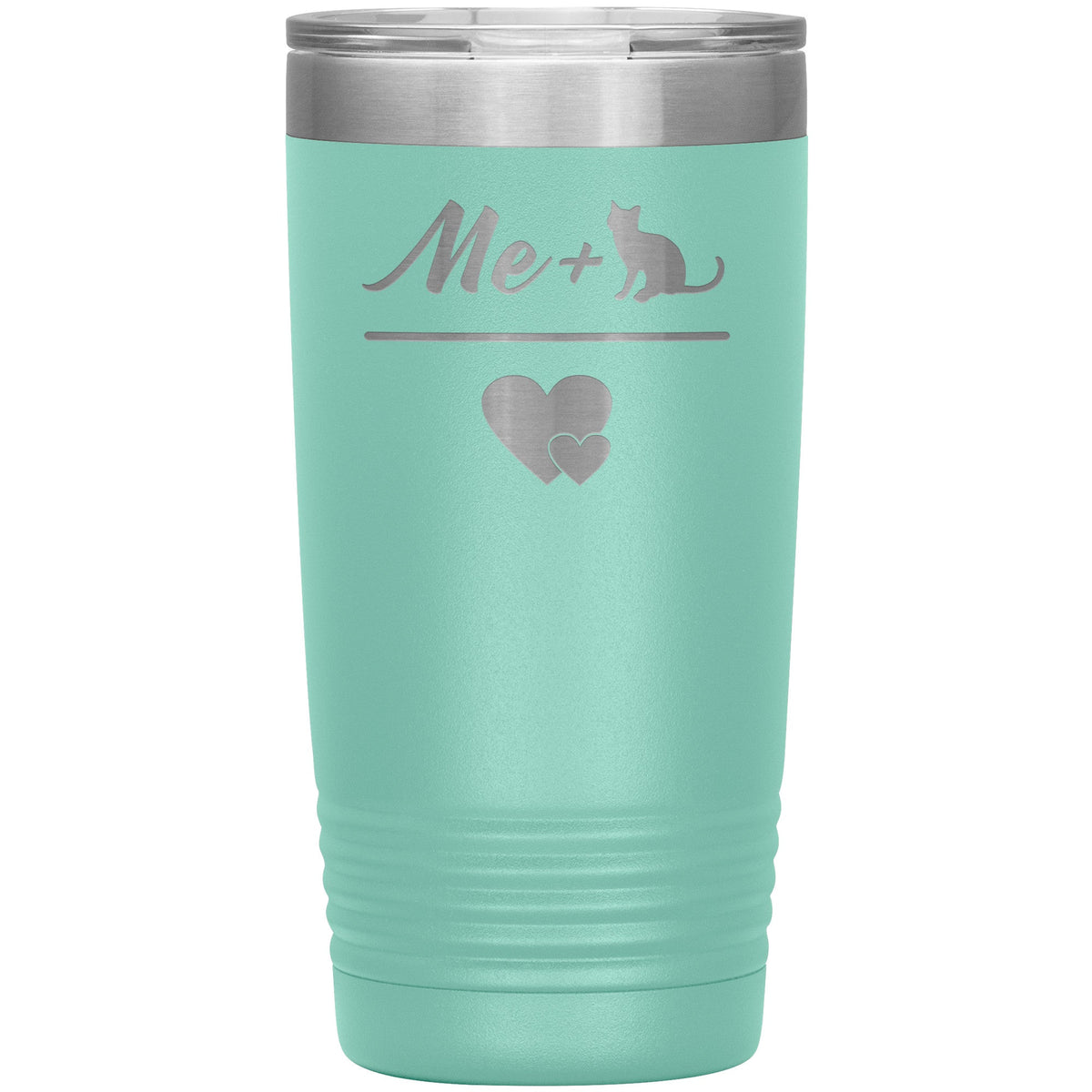 Me + Cat 20oz Vacuum Tumbler-Tumblers-I love Veterinary