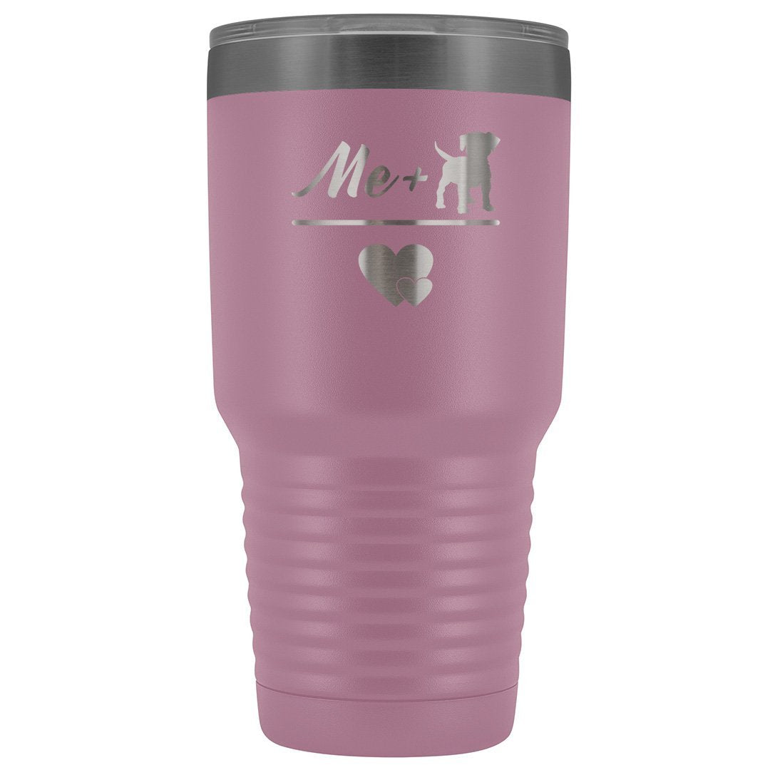 Me + Dogs = Love 30oz Vacuum Tumbler-Tumblers-I love Veterinary