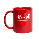 Me + Dogs = LOVE Full Color Mug-Full Color Mug | BestSub B11Q-I love Veterinary