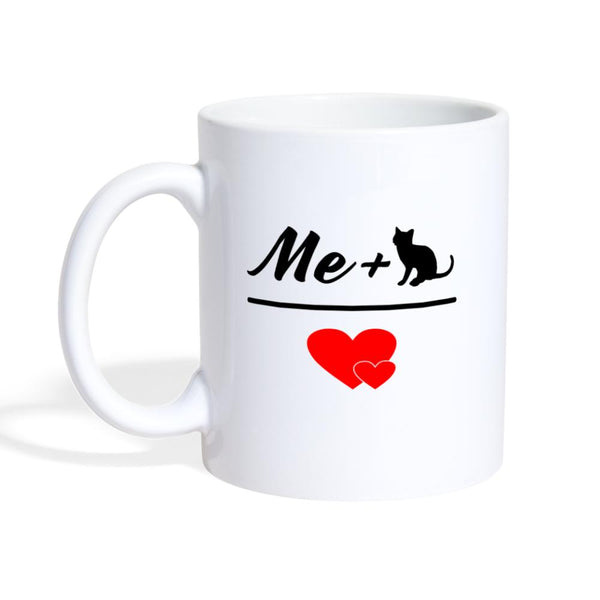 Me plus cats love Coffee or Tea Mug-Coffee/Tea Mug | BestSub B101AA-I love Veterinary