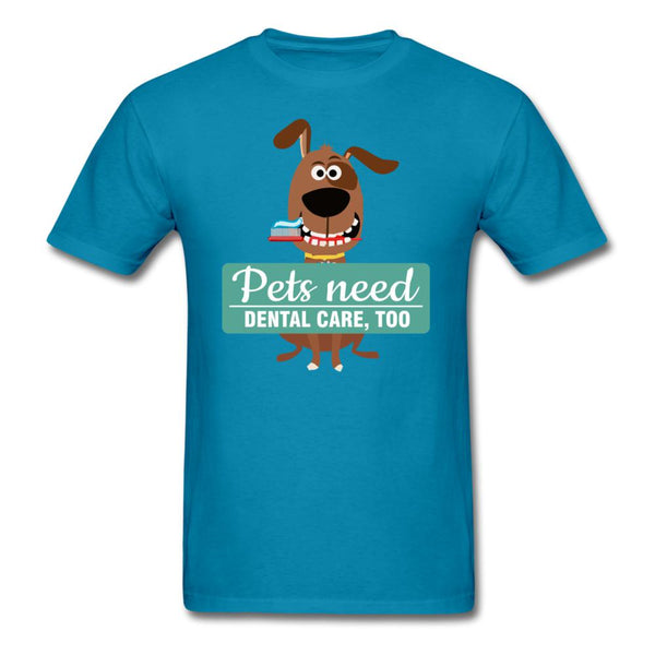 Pet Dental Health Unisex T-shirt-Unisex Classic T-Shirt | Fruit of the Loom 3930-I love Veterinary