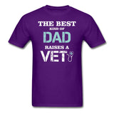 The best kind of Dad raises a Vet Unisex T-shirt-Unisex Classic T-Shirt | Fruit of the Loom 3930-I love Veterinary