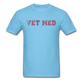 Vet med Unisex T-shirt-Unisex Classic T-Shirt | Fruit of the Loom 3930-I love Veterinary