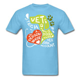 Vet Tech : A person whose heart is bigger than their bank account Unisex T-shirt-Unisex Classic T-Shirt | Fruit of the Loom 3930-I love Veterinary
