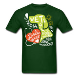 Vet Tech : A person whose heart is bigger than their bank account Unisex T-shirt-Unisex Classic T-Shirt | Fruit of the Loom 3930-I love Veterinary