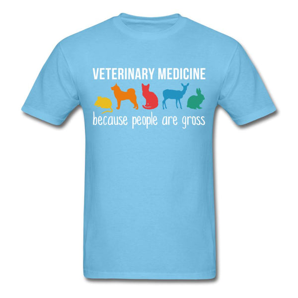 Veterinary medicine: because people are gross Unisex T-shirt-Unisex Classic T-Shirt | Fruit of the Loom 3930-I love Veterinary