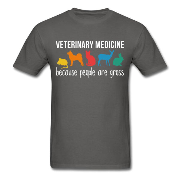 Veterinary medicine: because people are gross Unisex T-shirt-Unisex Classic T-Shirt | Fruit of the Loom 3930-I love Veterinary
