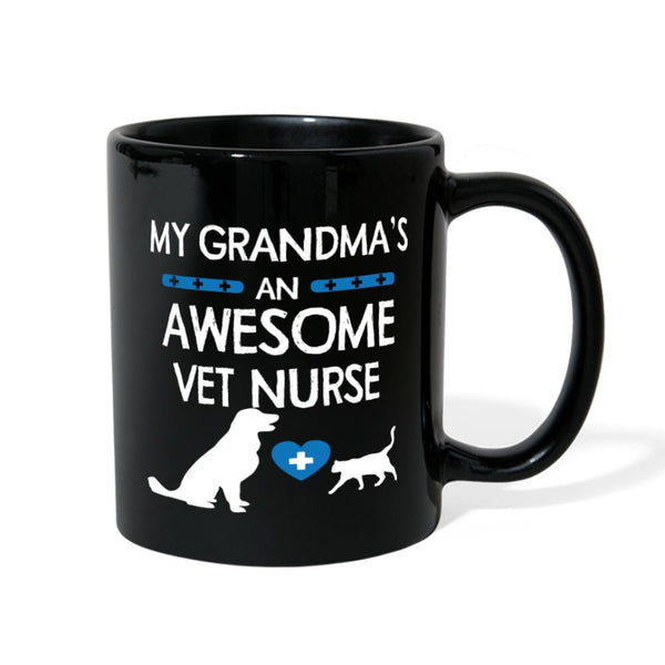 My Grandma's an awesome Vet Nurse Full Color Mug-Full Color Mug | BestSub B11Q-I love Veterinary