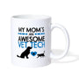 My mom's an awesome vet tech Coffee or Tea Mug-Coffee/Tea Mug | BestSub B101AA-I love Veterinary