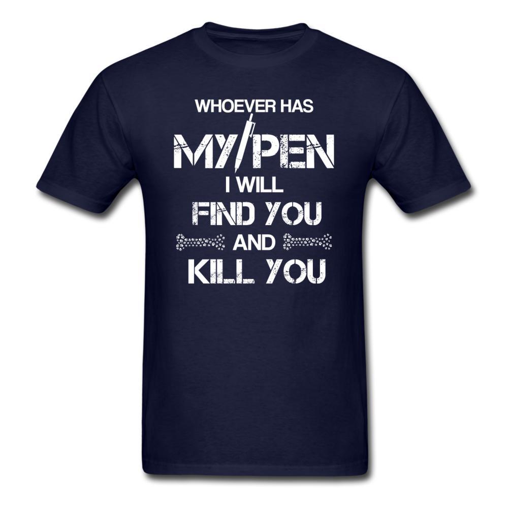 My Pen Unisex T-shirt-Unisex Classic T-Shirt | Fruit of the Loom 3930-I love Veterinary