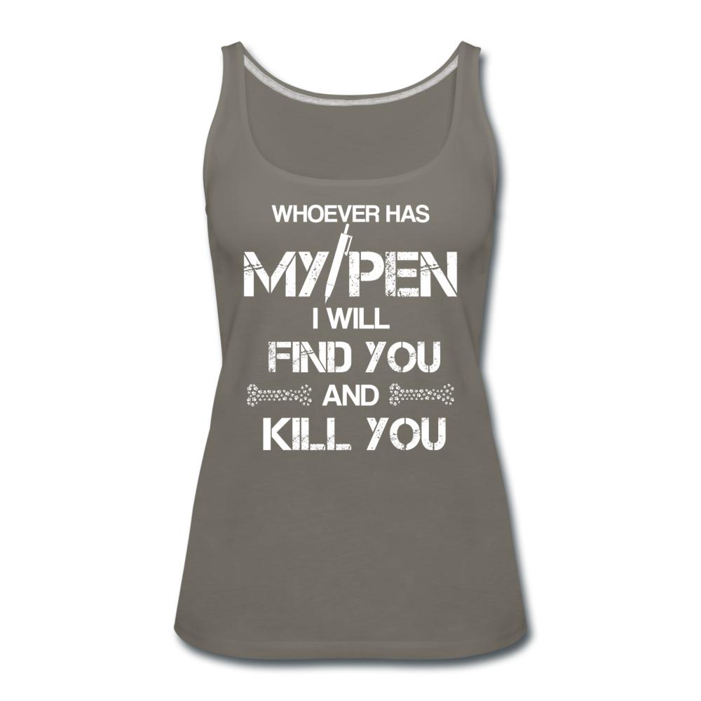 My Pen Women's Tank Top-Women’s Premium Tank Top | Spreadshirt 917-I love Veterinary