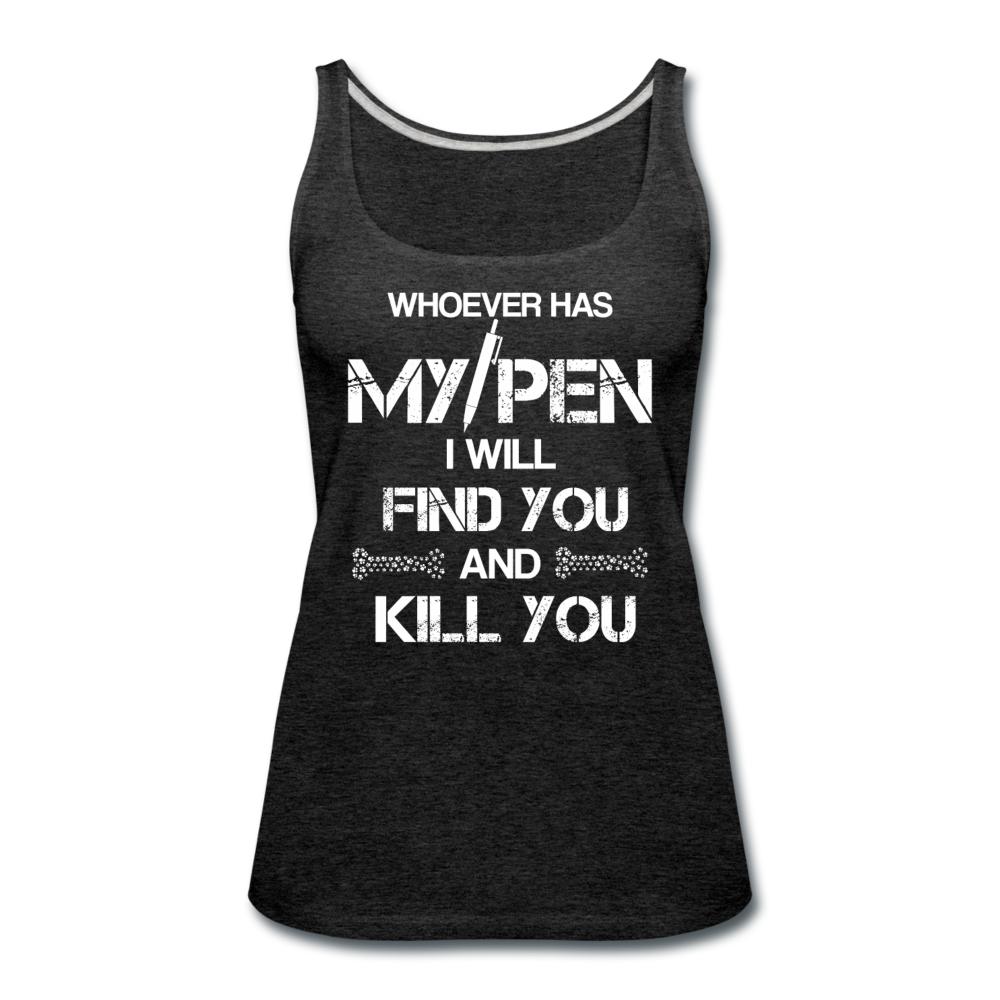My Pen Women's Tank Top-Women’s Premium Tank Top | Spreadshirt 917-I love Veterinary