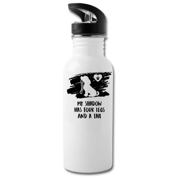 My shadow has four legs and a tail 20oz Water Bottle-Water Bottle | BestSub BLH1-2-I love Veterinary