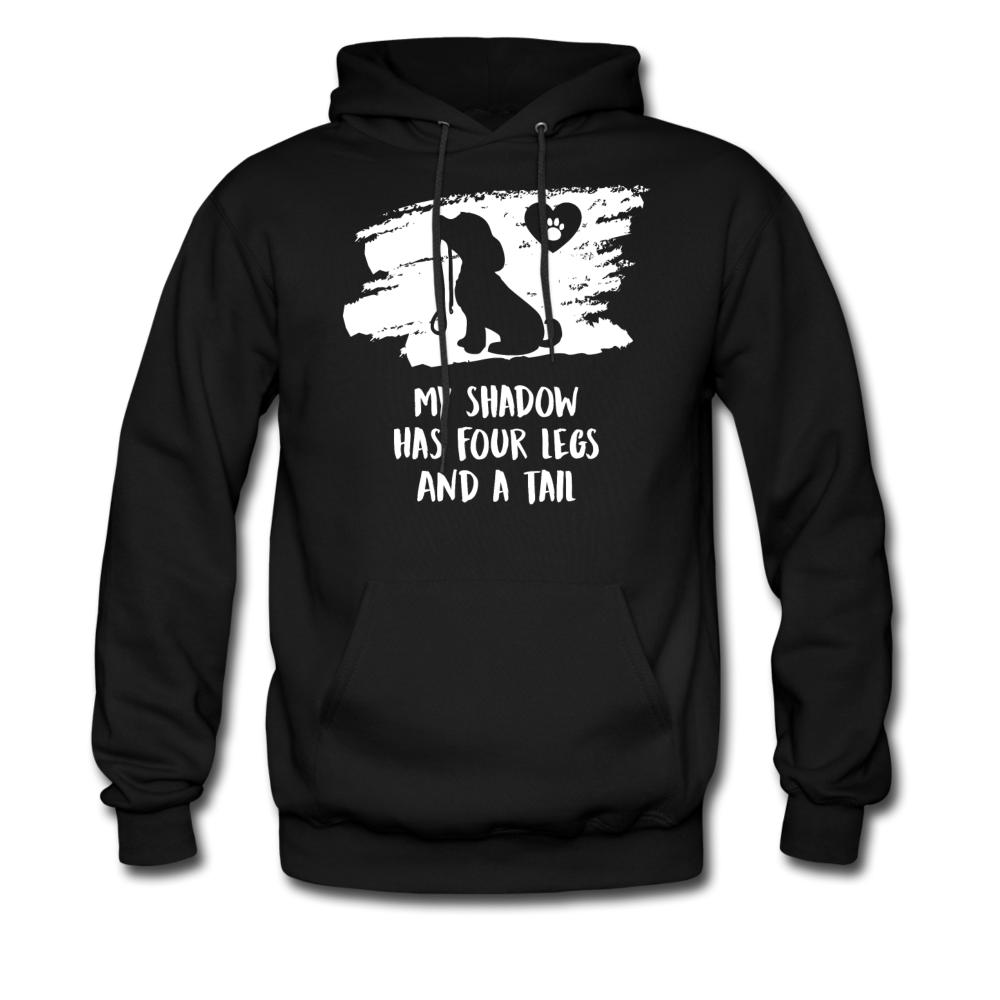 My shadow has four legs and a tail Unisex Hoodie-Men's Hoodie | Hanes P170-I love Veterinary
