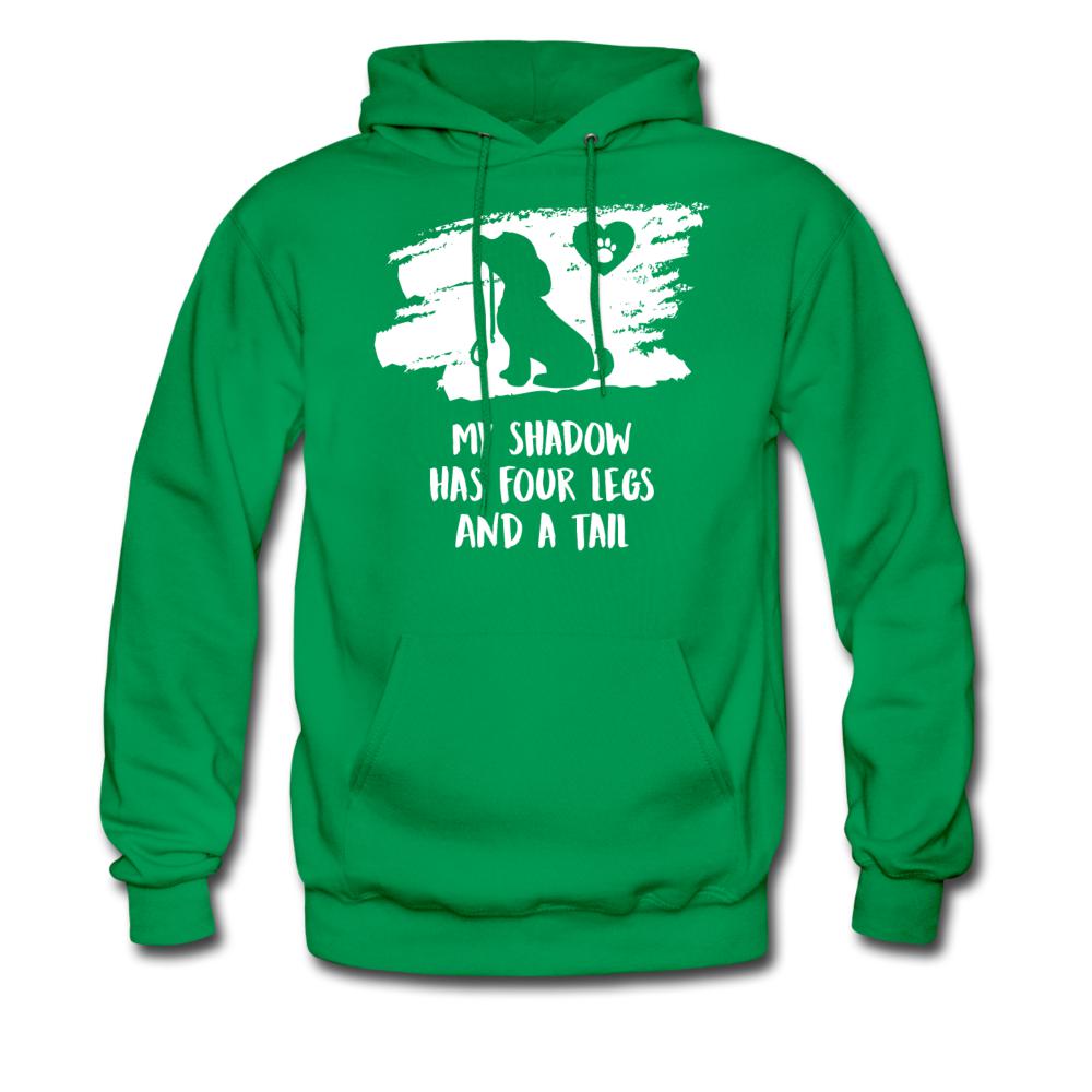 My shadow has four legs and a tail Unisex Hoodie-Men's Hoodie | Hanes P170-I love Veterinary