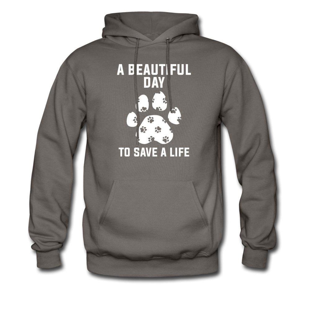 NOMV A beautiful day to save a life unisex Hoodie-NOMV-I love Veterinary