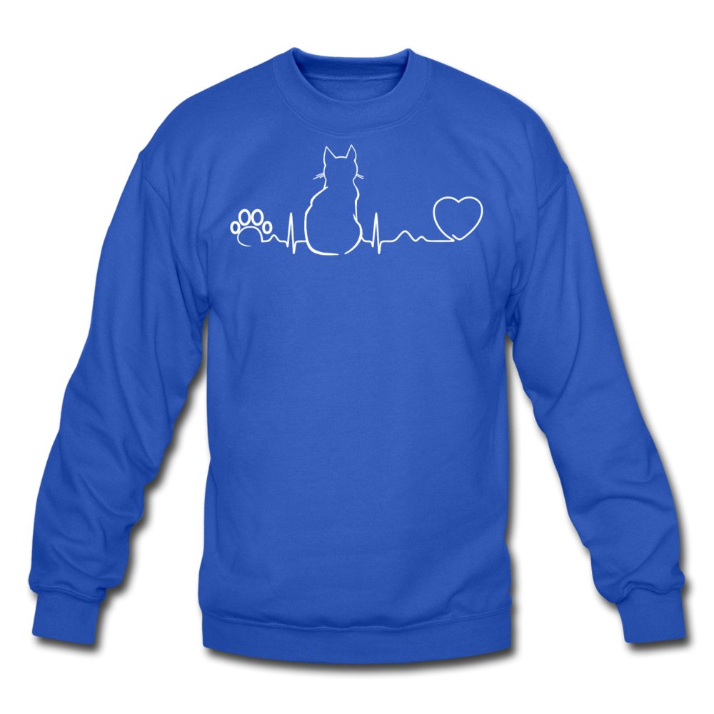 NOMV Cat Pulse Crewneck Sweatshirt-NOMV-I love Veterinary